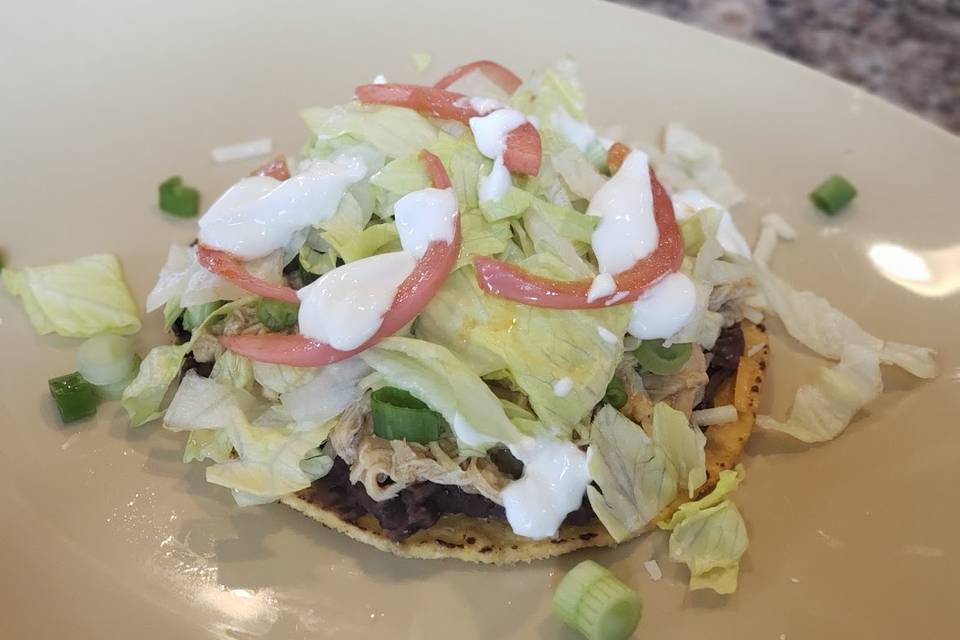 Chicken Tostada