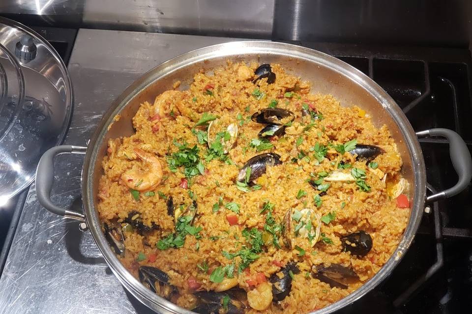 Seafood Paella