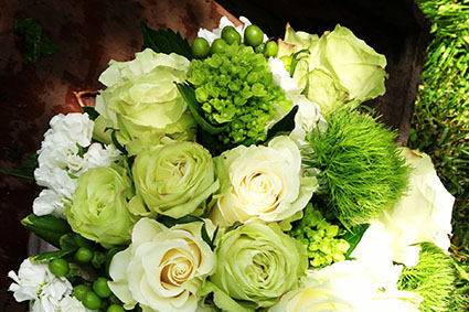 A touch of green