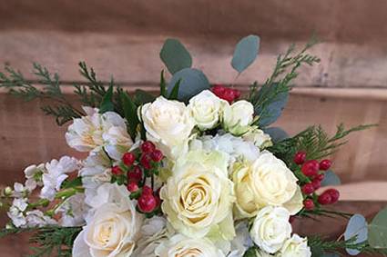 Rustic floral arrangement