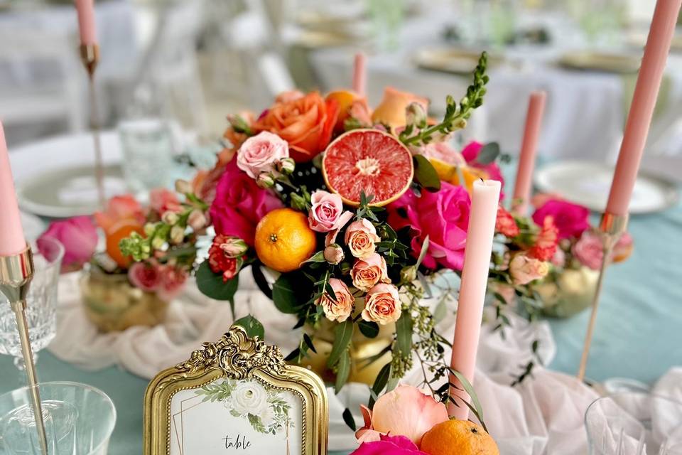 Citrus centerpiece