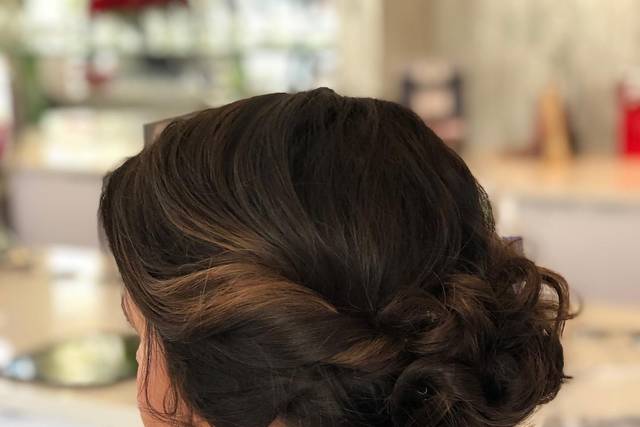 Stylish updo