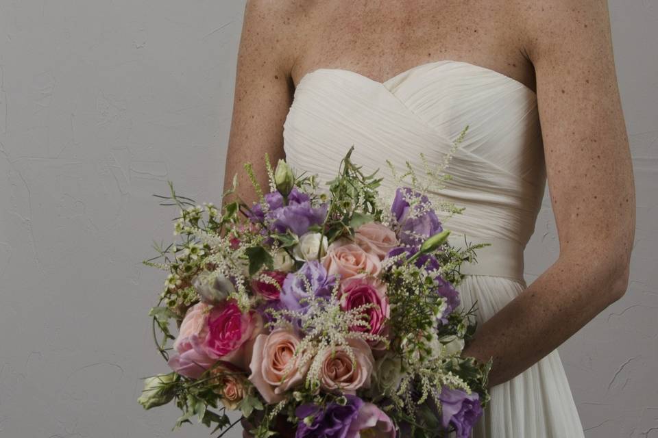 Spring floral bouquet