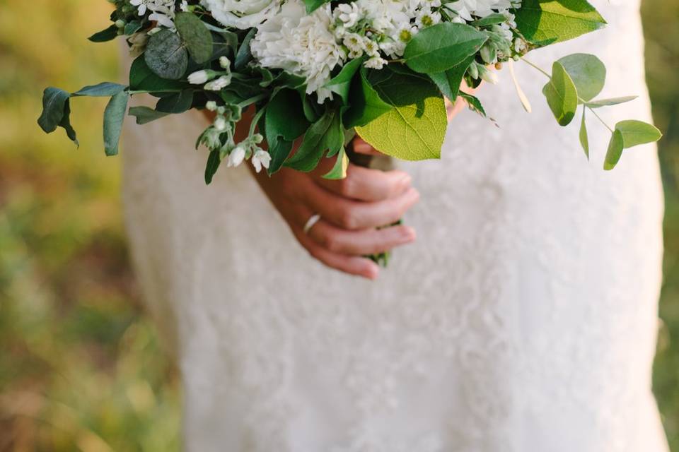 Bridal Bouquet in Tuscany