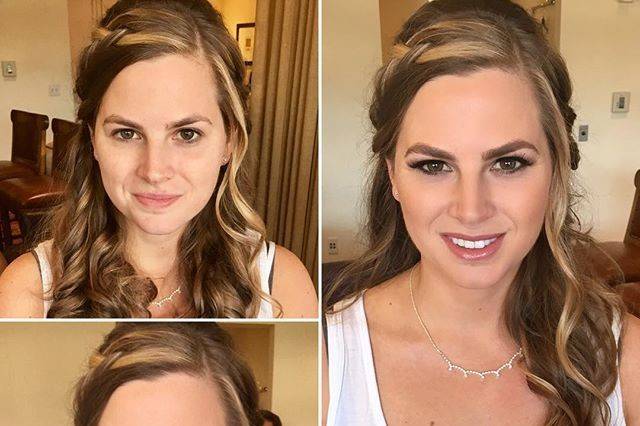 Bridesmaid Before & After