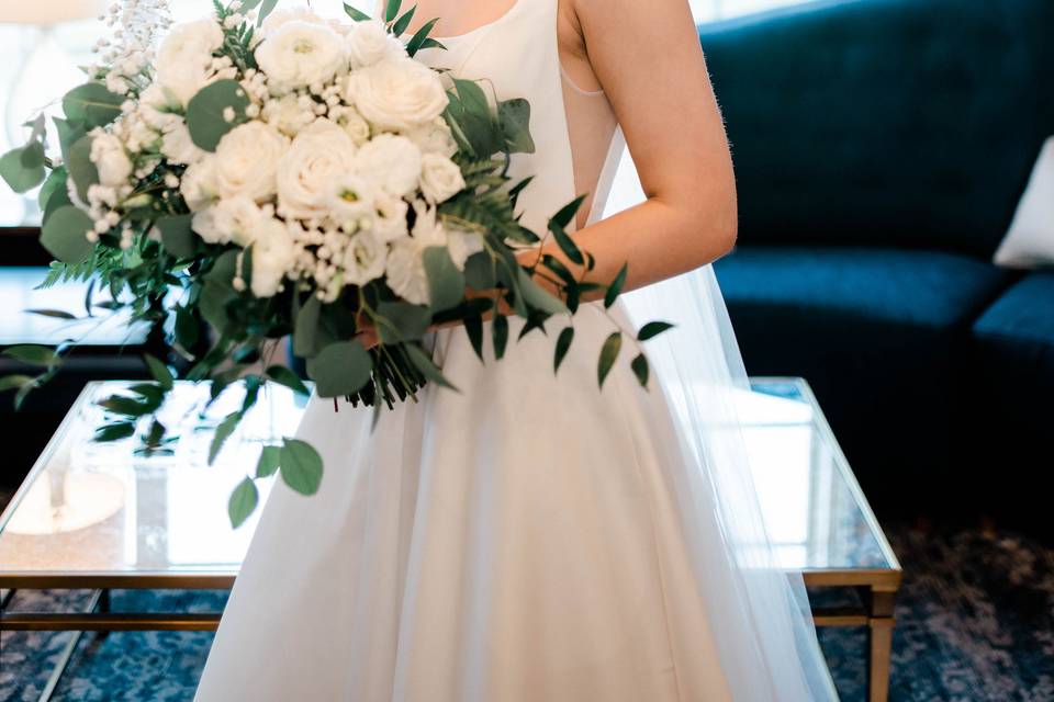 Classic Bridal Look