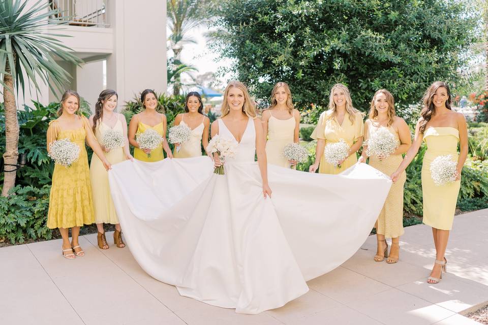 Bride and Bridal Party