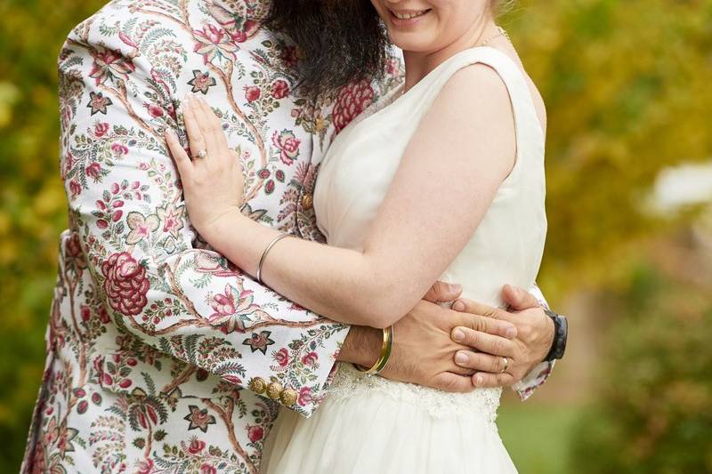 Bride and groom