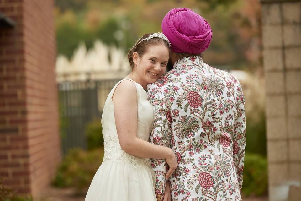 Bride and groom