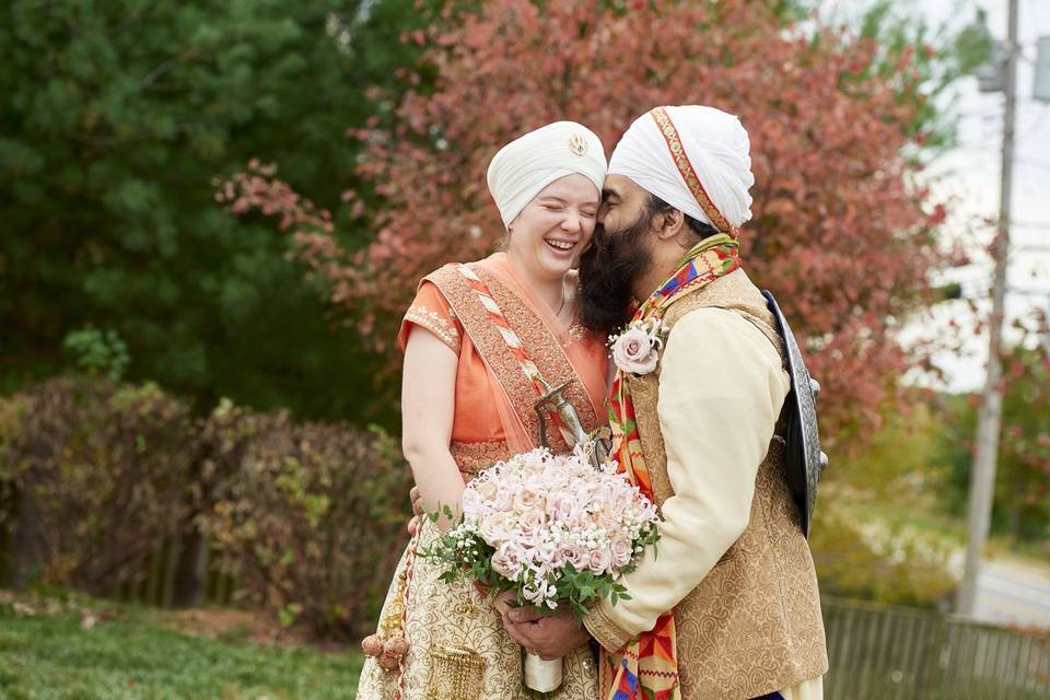 Bride and groom