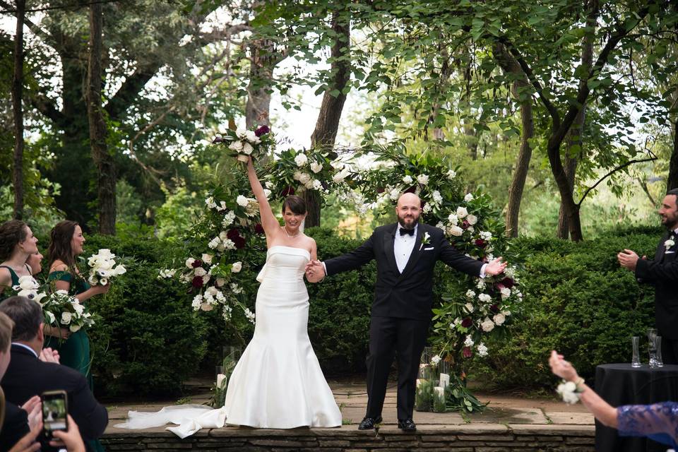 Bride and groom