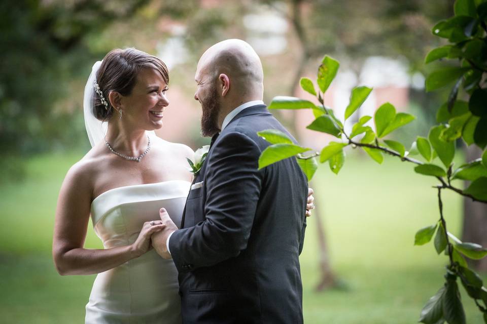 Bride and groom