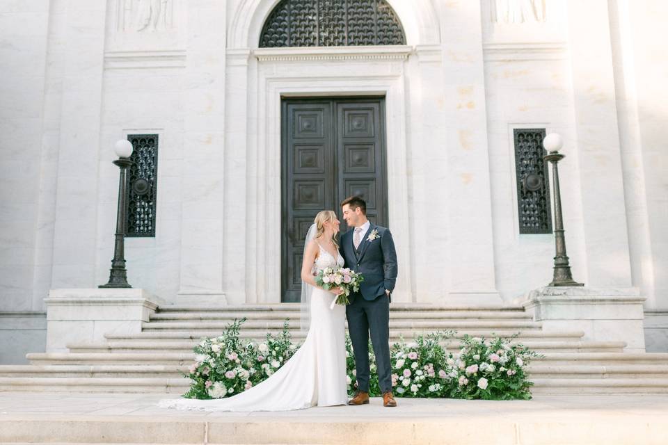 Bride and groom