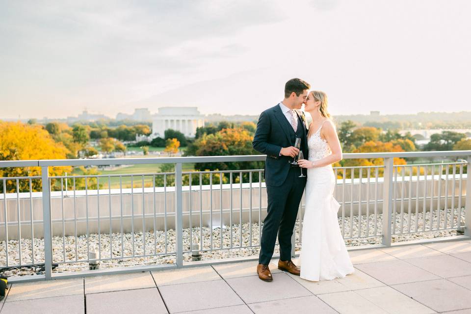 Bride and groom