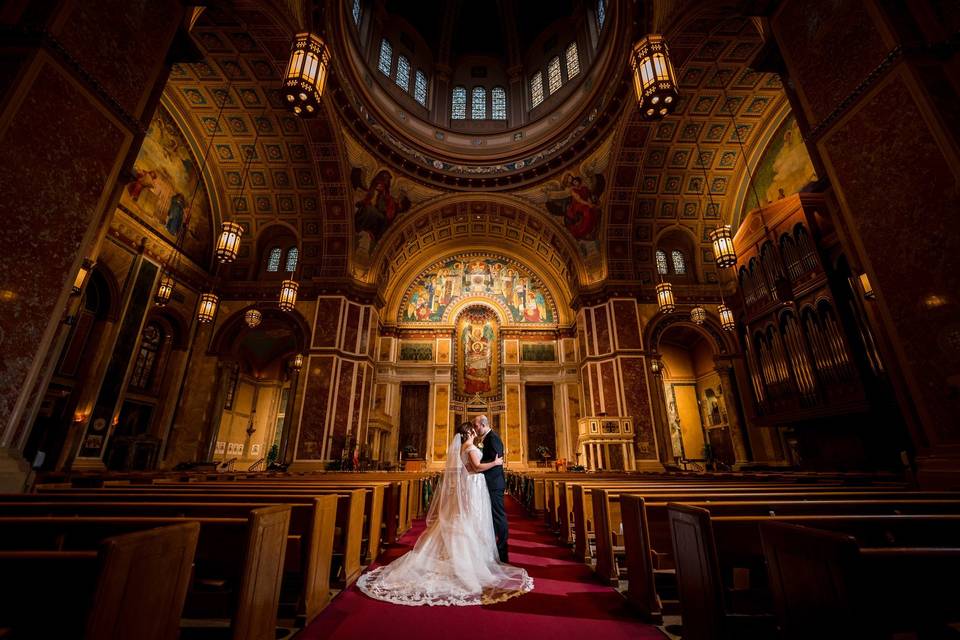 Bride and groom