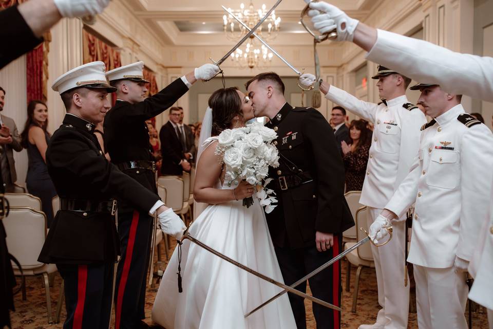 Bride and groom