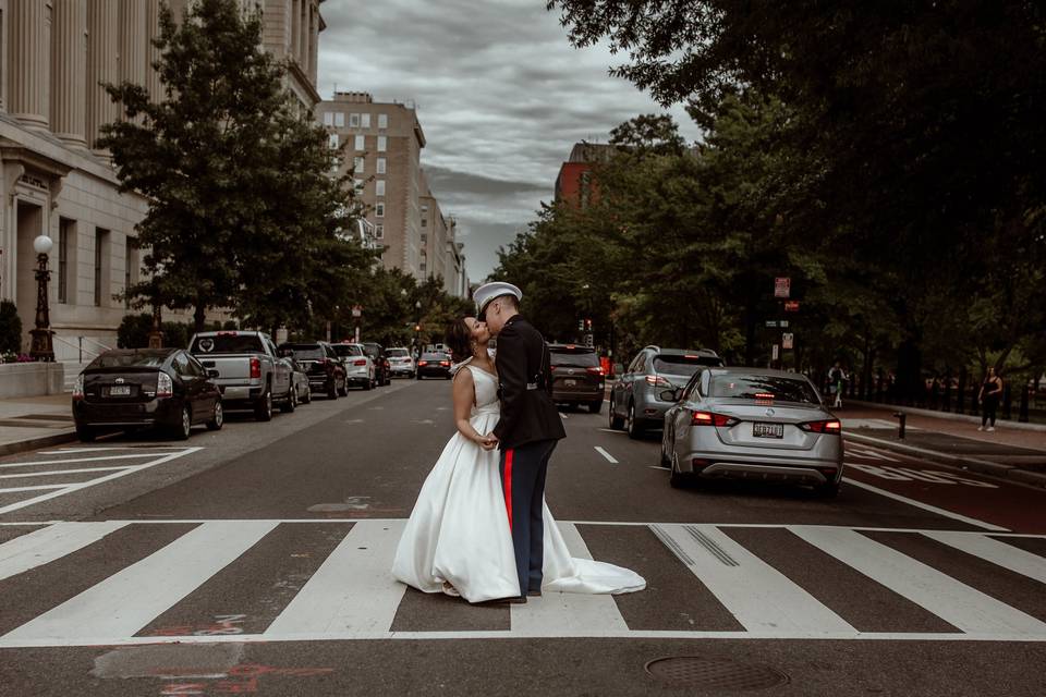Bride and groom