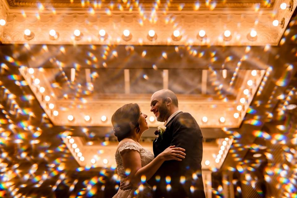 Bride and groom