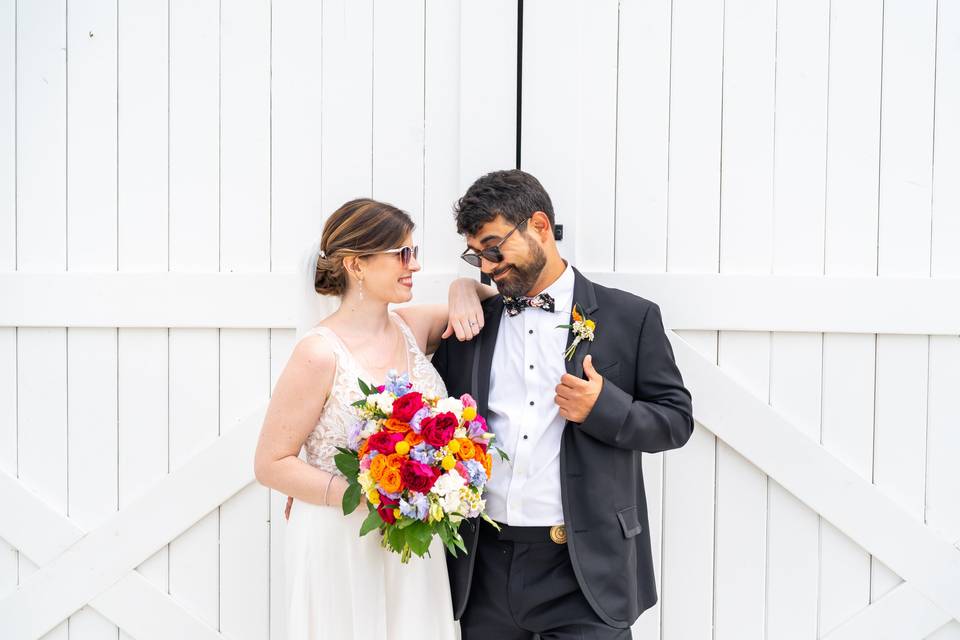 Bride and groom