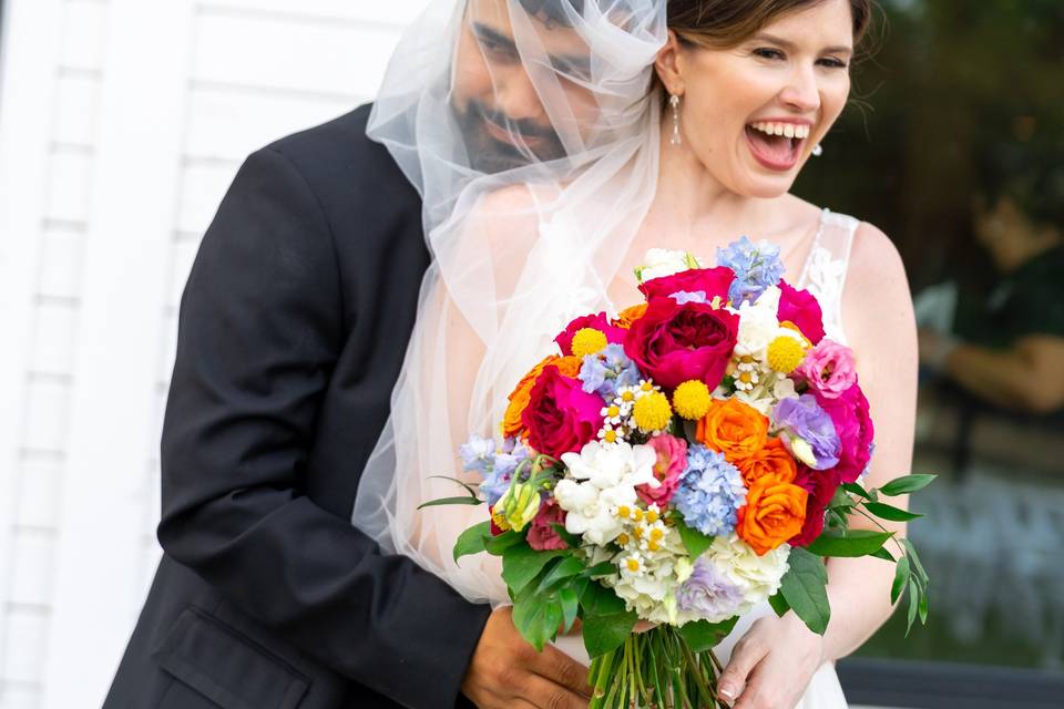 Bride and groom