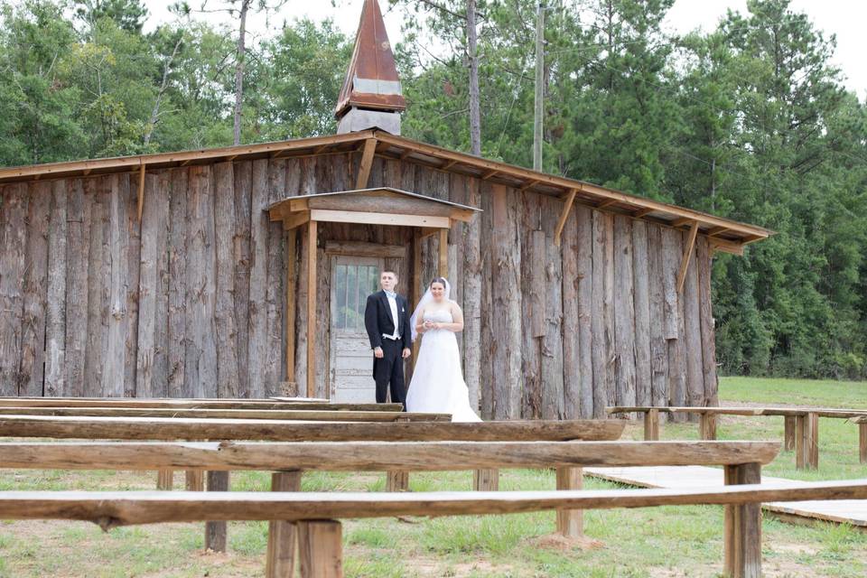 A rustic wedding