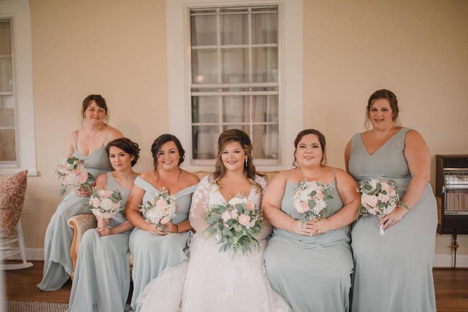 My Bridesmaids and my friends!