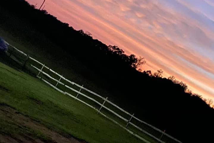 A Beautiful Sunset and Wedding