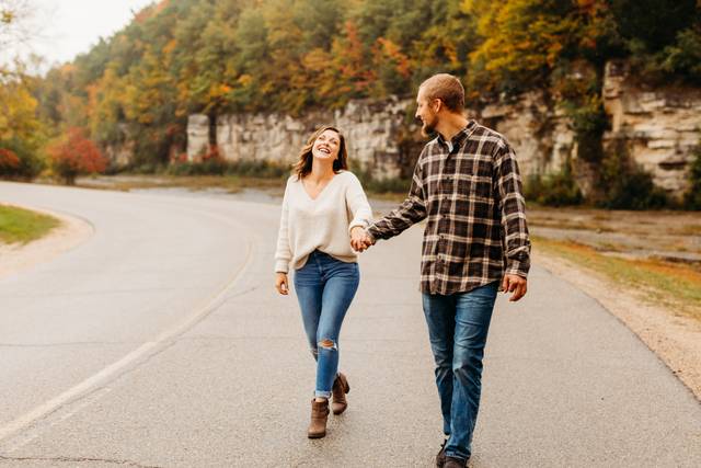 Fall engagement session.
