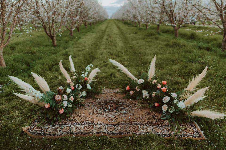 Whimsical Cherry Blossom Shoot