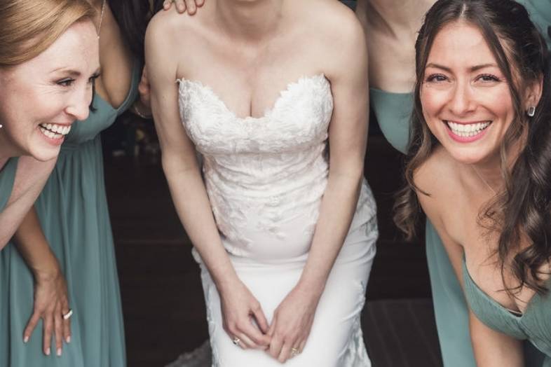 The Bride and Her Court