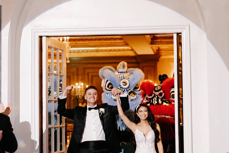 Grand entry!