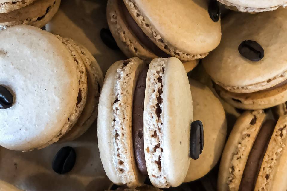 Espresso Macarons