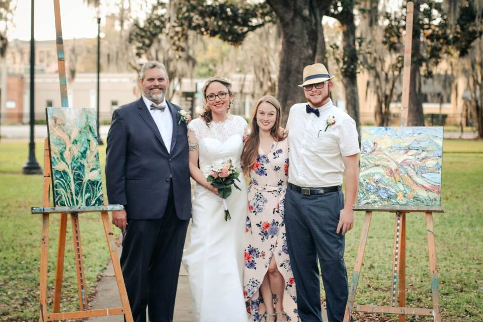 Bride/Groom and Friends