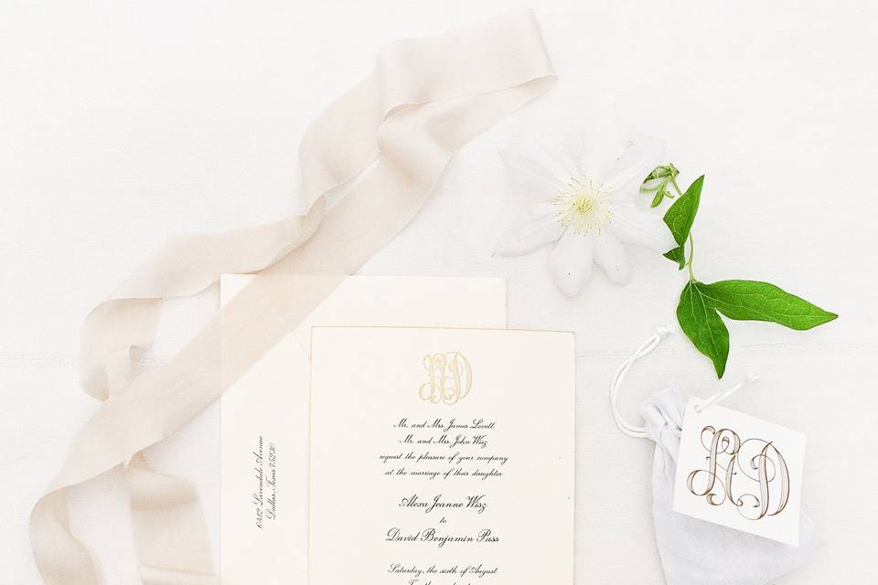 Wedding invitation