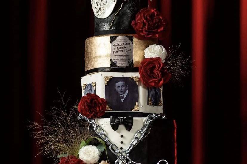 Houdini Wedding Cake
