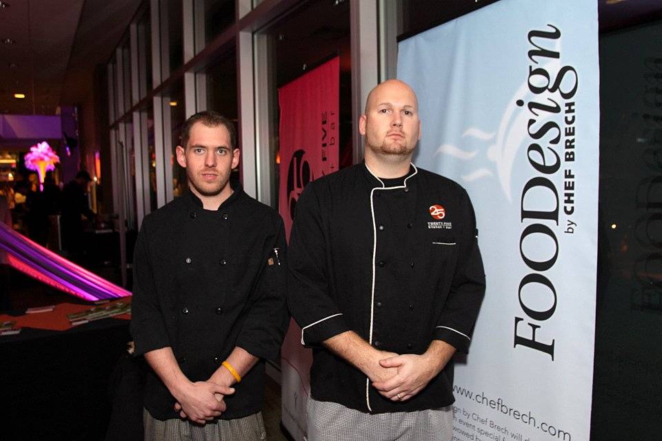 Our Executive Chef Chefrey (left) and Owner Chef Brech (right)