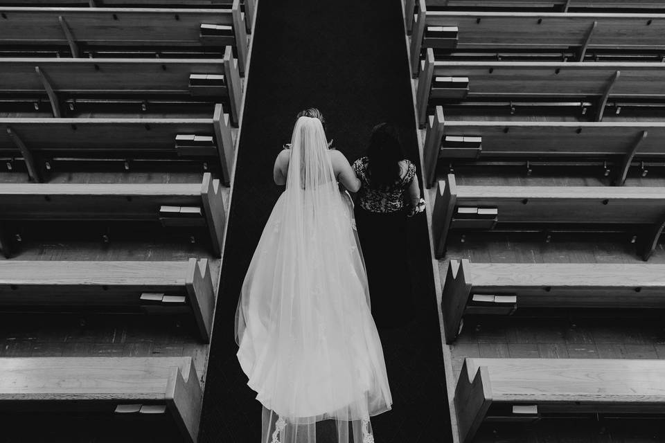 Walking the aisle