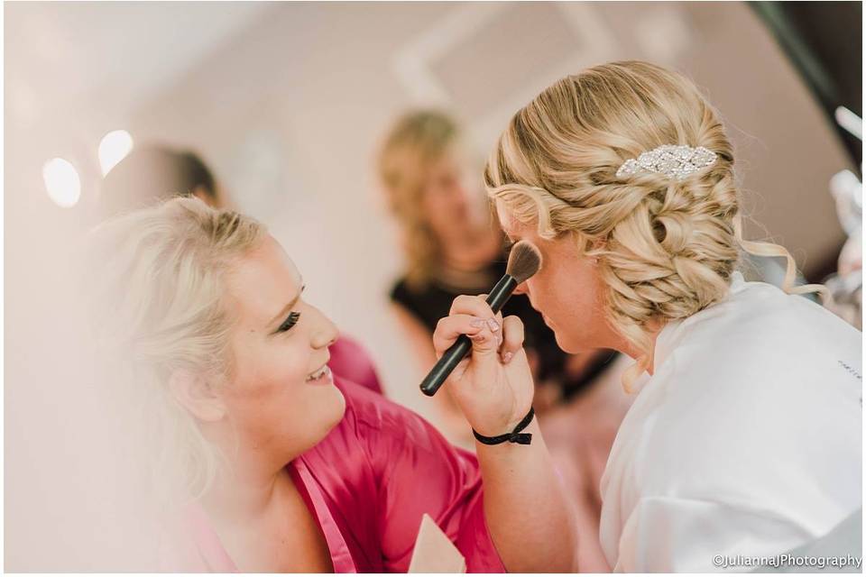 Bride make up