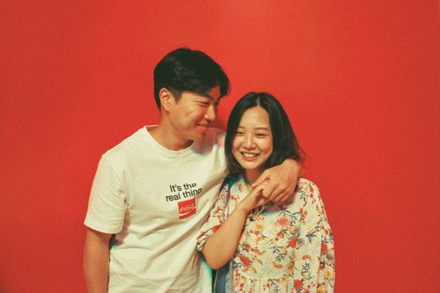 Happy couple