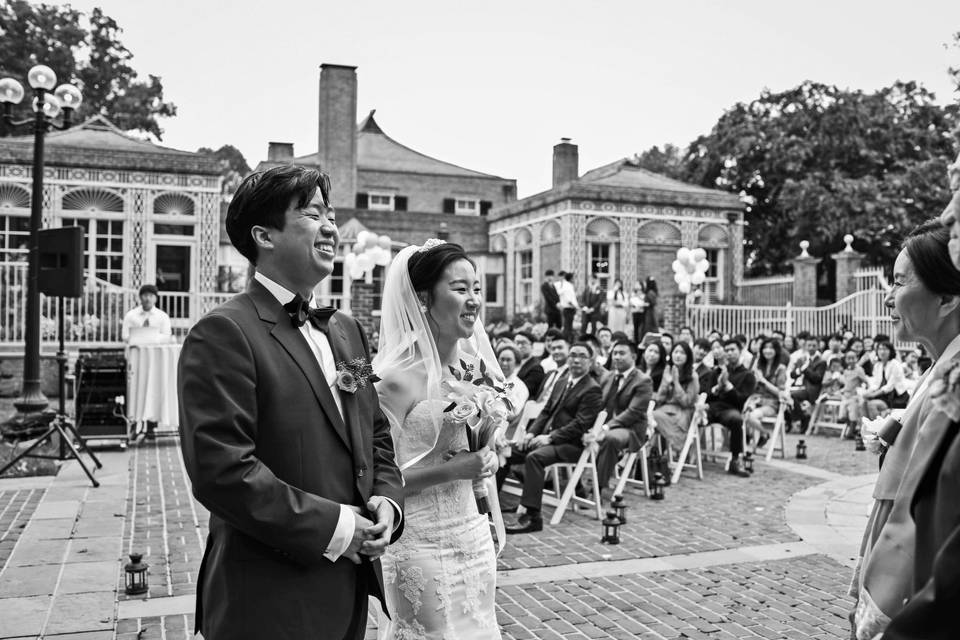 Outdoor ceremony