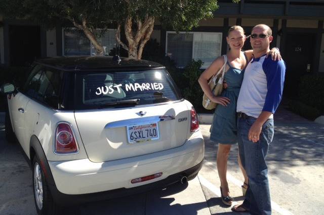 Just married car vinyl