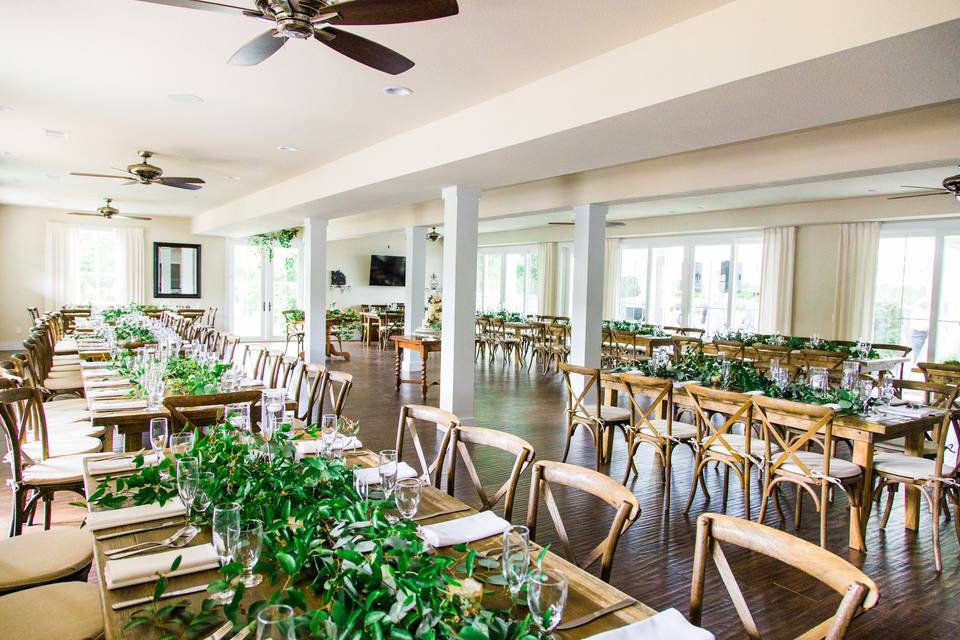 The Black Stallion | OBX WeddingPhotography: Maite PhotographyCoordination: The Proper SettingDecor: Bells & WhistlesMusic: DJ BruceCaterer: Ocean BoulevardDessert: Just DessertsRentals: Ocean Atlantic Rentals, I Do OBX ChairsHair & Makeup: Lovies Salon & Spa