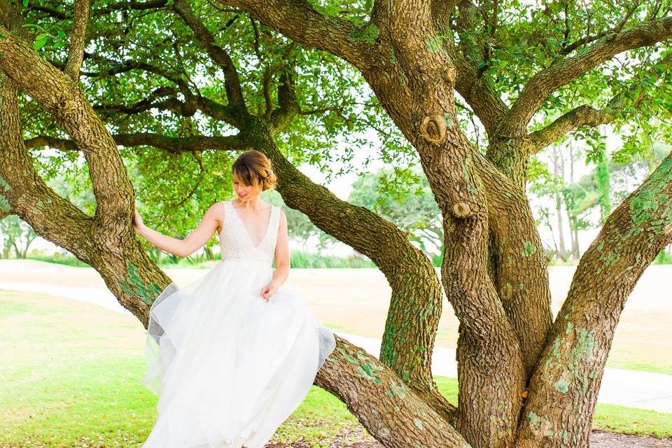 The Black Stallion | OBX WeddingPhotography: Maite PhotographyCoordination: The Proper SettingDecor: Bells & WhistlesMusic: DJ BruceCaterer: Ocean BoulevardDessert: Just DessertsRentals: Ocean Atlantic Rentals, I Do OBX ChairsHair & Makeup: Lovies Salon & Spa