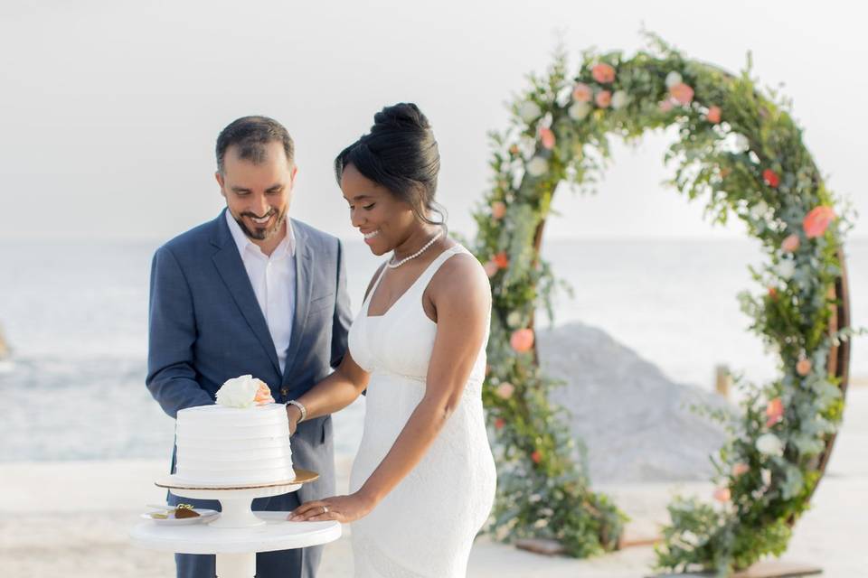 Tracadero, floral backdrop