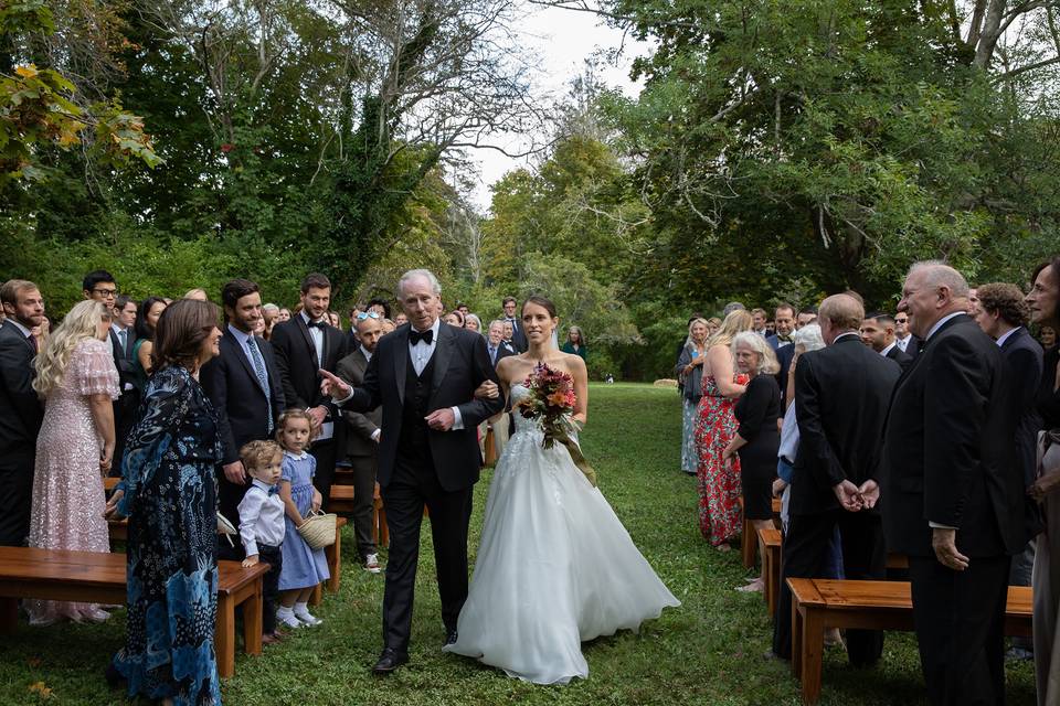 Barnstable Backyard Wedding