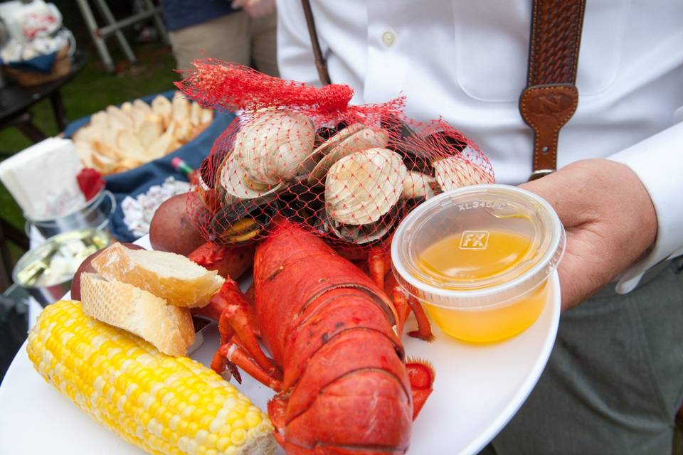 Backyard Wedding, Clam Bake