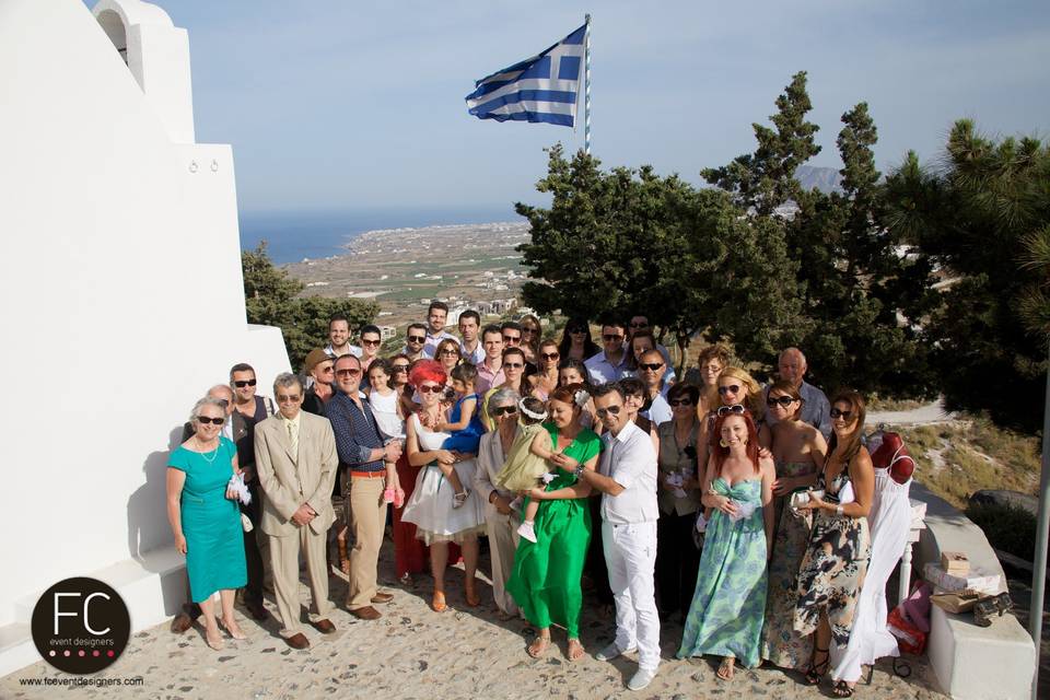 FC Event Designers in Santorini