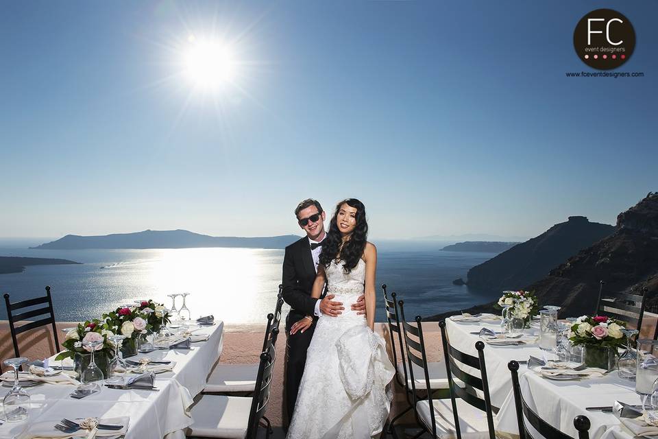 FC Event Designers in Santorini