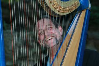 harpist Geoffrey Ricketts