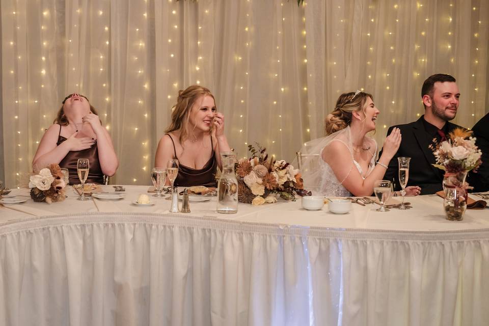 Reception Speech Reactions